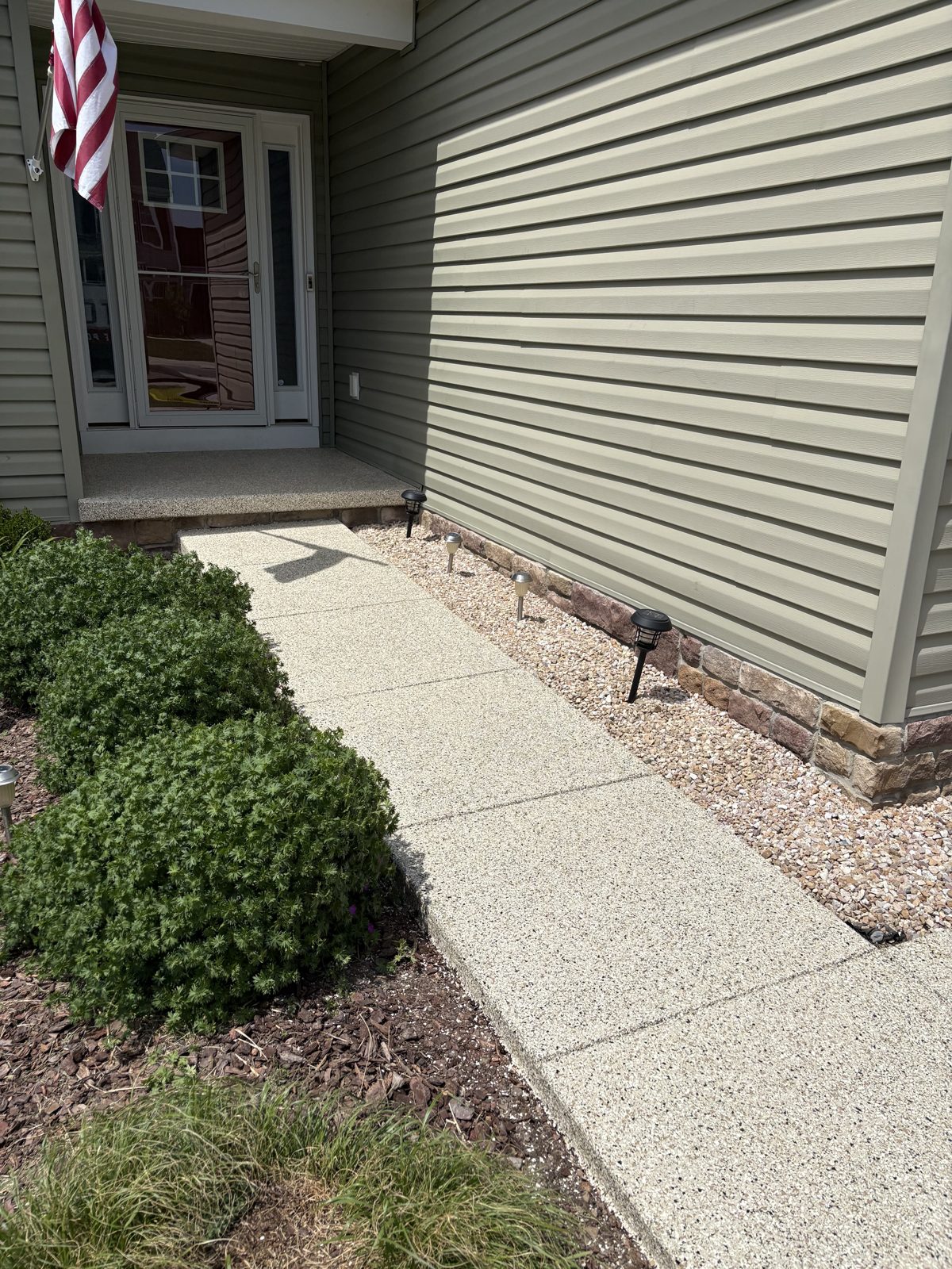 Concrete walkway coating in Martinsburg, WV