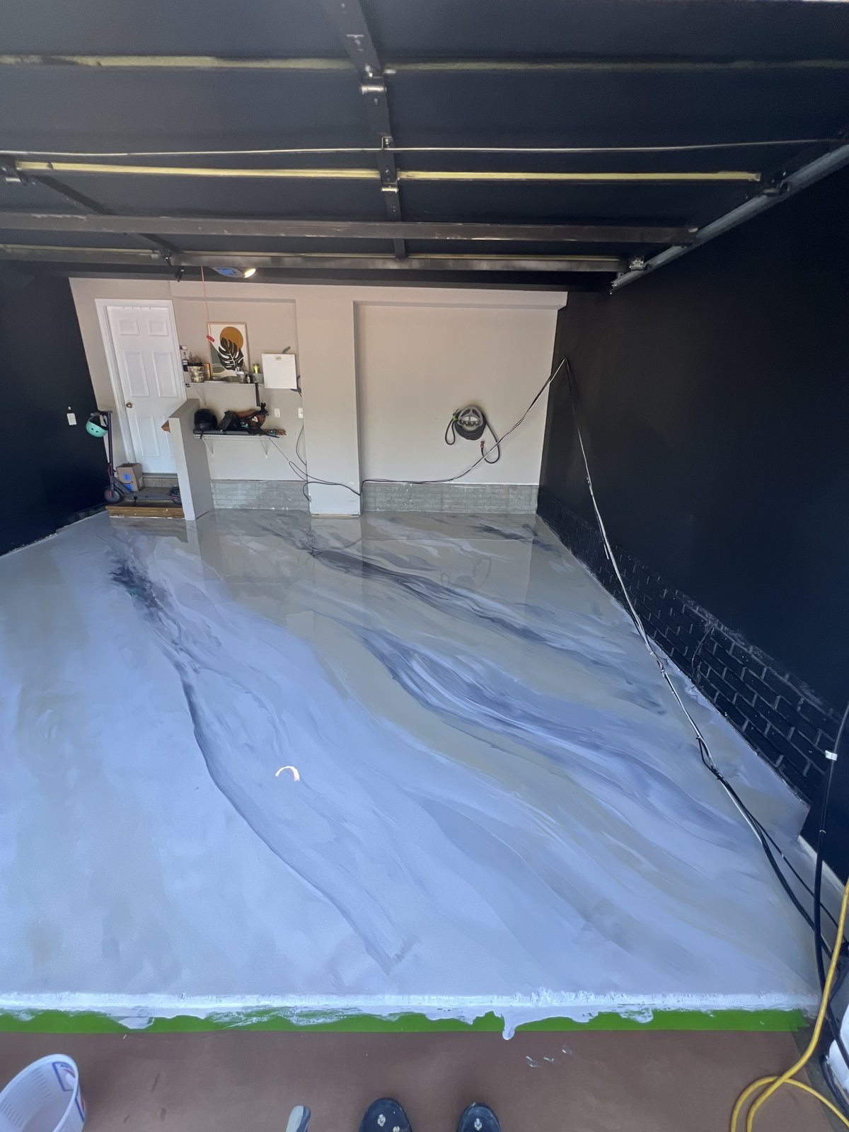 Metallic epoxy floor coating in Martinsburg, WV